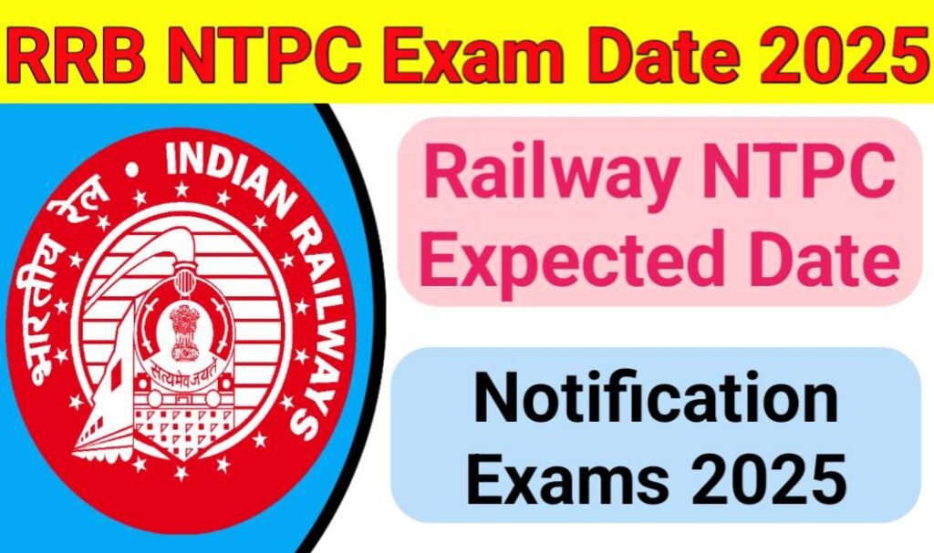 RRB NTPC Exam Date 2025